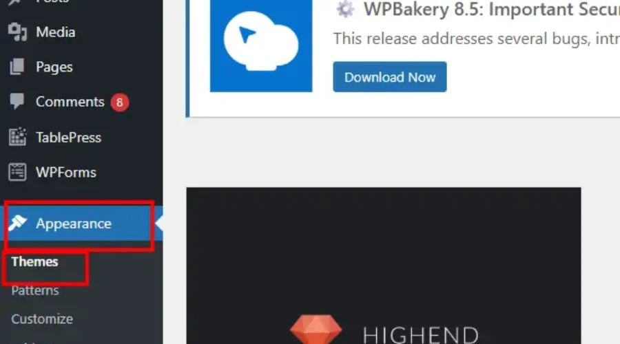 Highend 테마 사용 후기- 워드프레스 대표 테마 비교와 설치방법