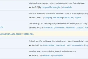 워드프레스 필수 플러그인  추천