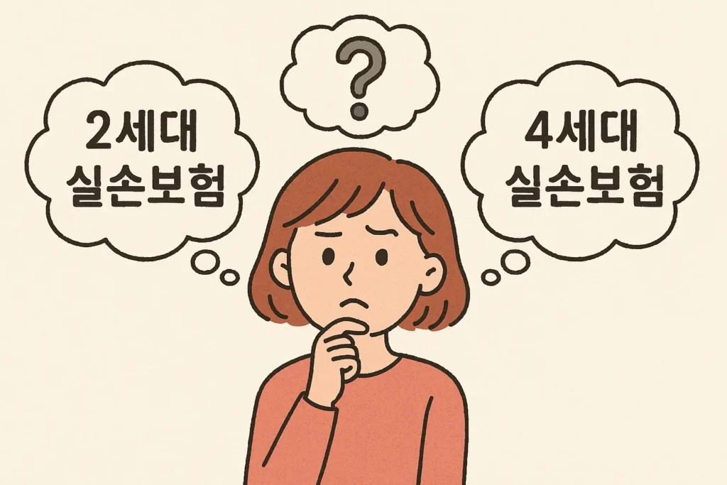 2세대 실손 4세대 실손