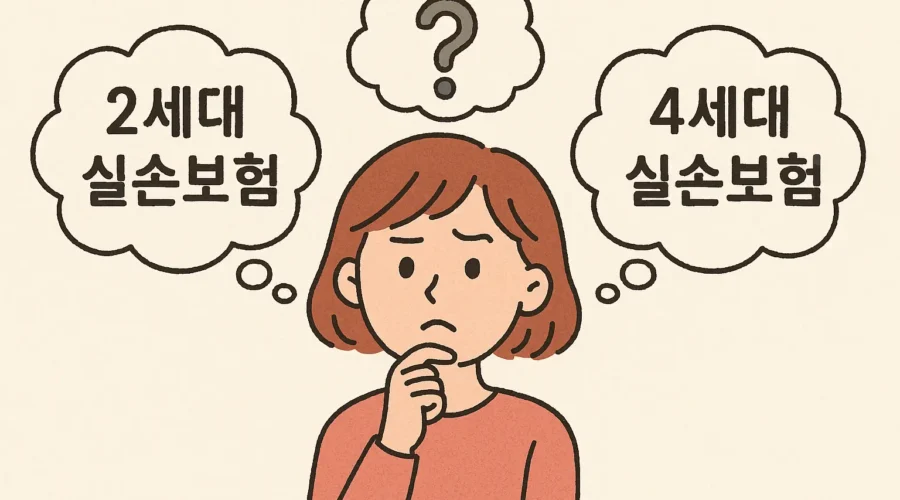 2세대 실손 해지후 4세대 실손 괜찮을까?