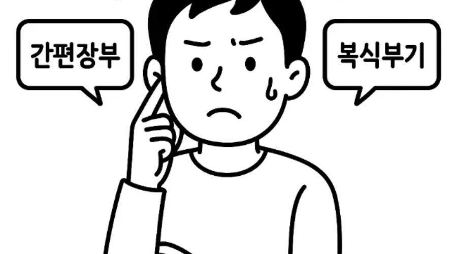 간편장부와 복식부기 차이