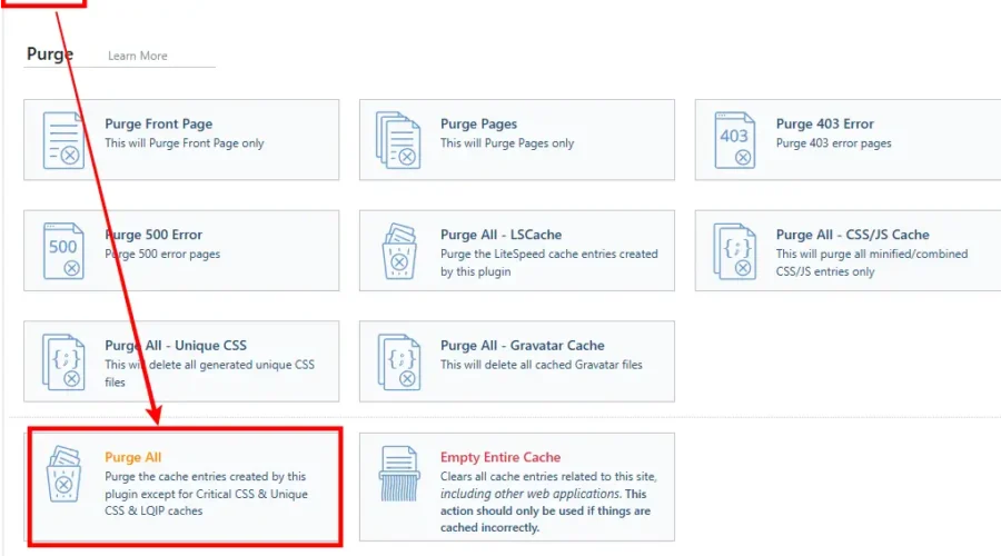 워드프레스 캐시관리 Purge All 과 Ctrl +F5