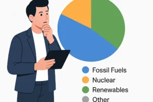 전세계 주요국 전력생산 구조 : 한중일 영프독 미국 등