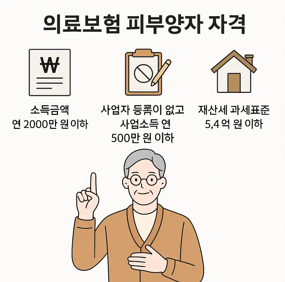 의료보험 피부양자 자격