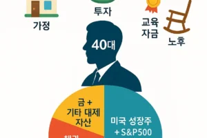 40대 직장인 포트폴리오 구성전략 (자녀 있는 기혼자 기준)