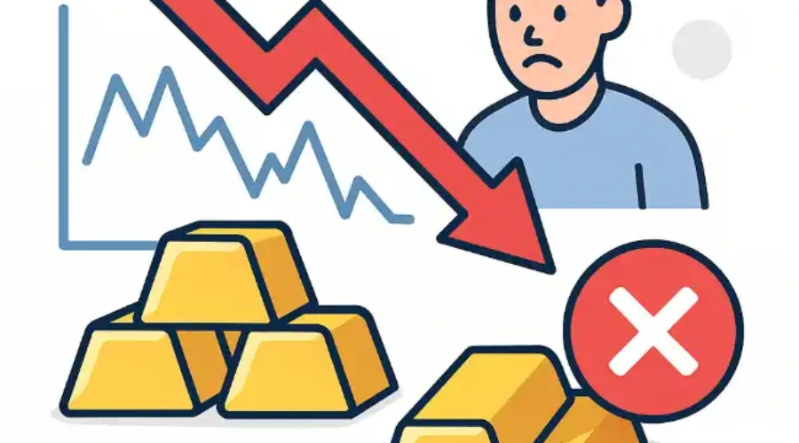 금 투자 실패 사례와 금 투자 주의사항