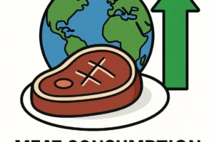 세계 육류 소비량 TOP 10 과 한국 소비량