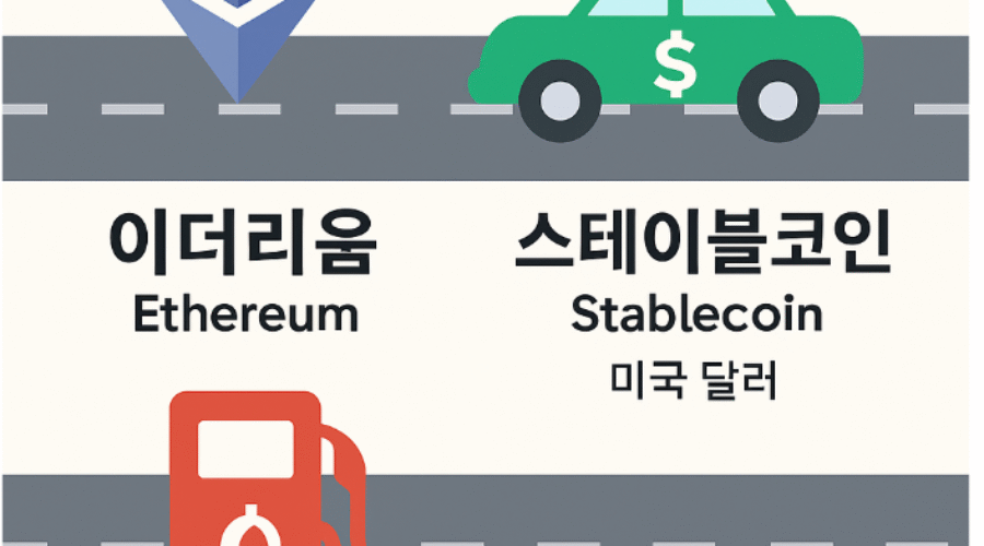 달러 스테이블코인 과 이더리움 (ETH) 의 관계