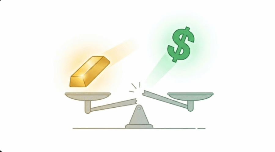 금 달러 관계  : 금과 달러는 정말 정 반대로 움직일까?